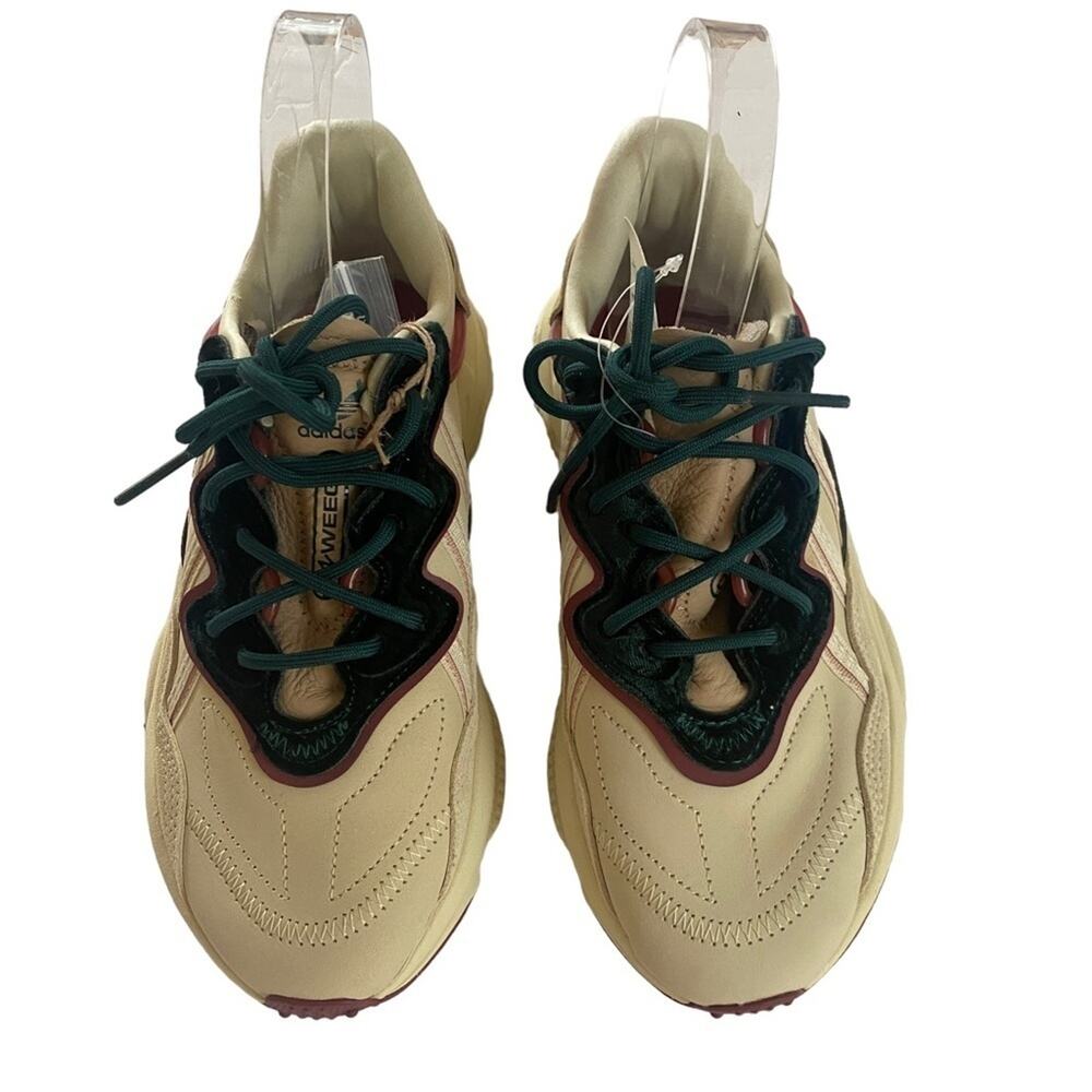 ADIDAS Sneakers Women's Ozweego Sand Ash Pearl Athletic Shoes Size 5 NWOB‎